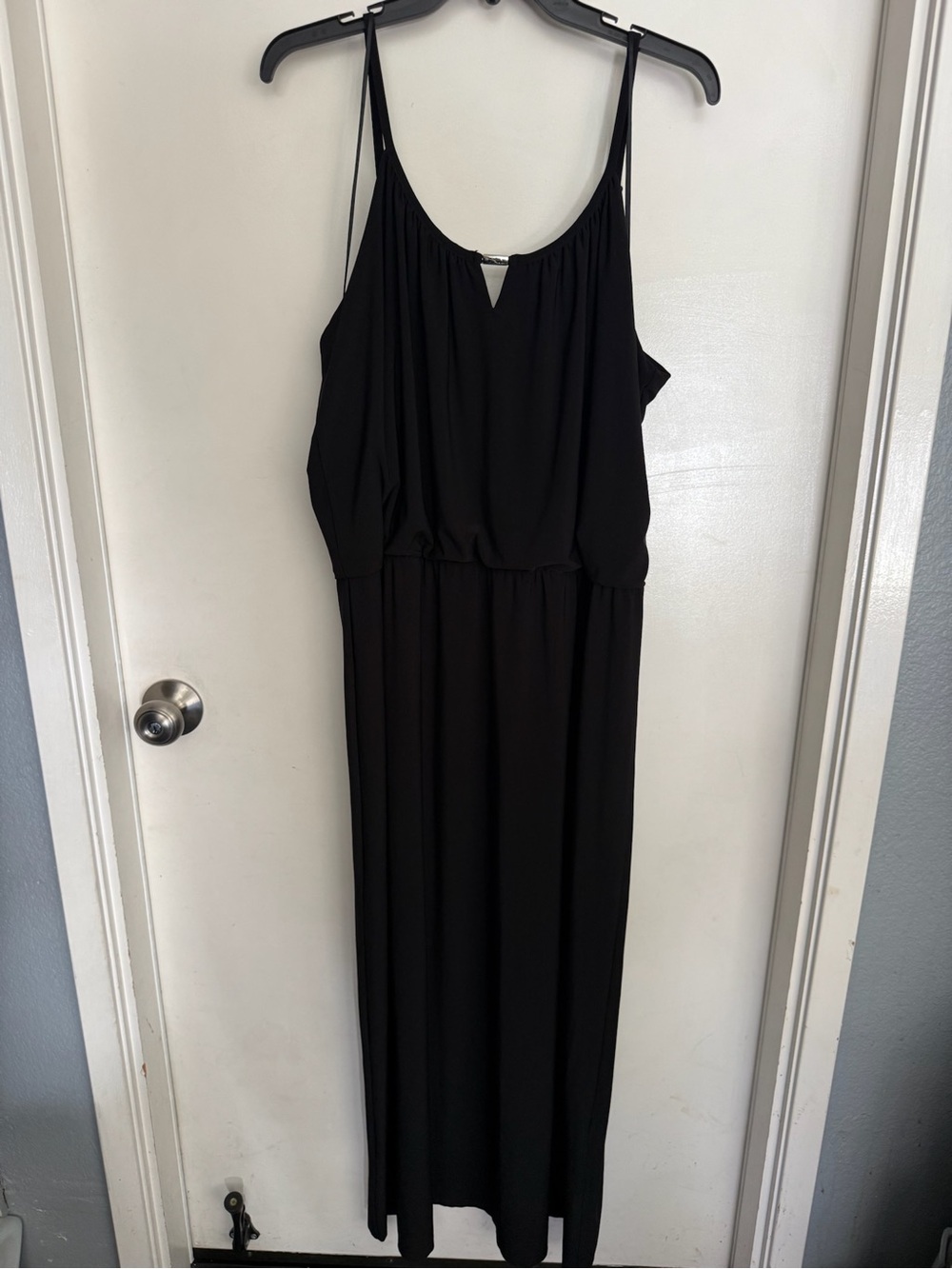 EUC Women’s Style&Co. Maxi Black Dress Size 2X